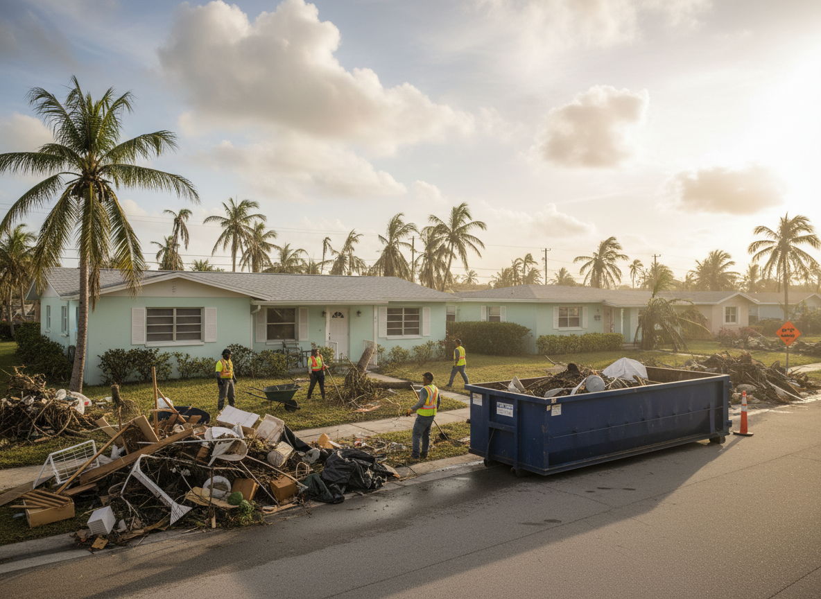 Hurricane Debris Cleanup Rules for Riviera Beach Homes