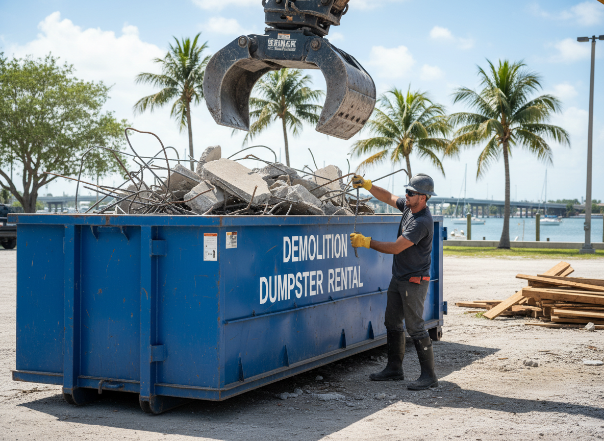 Dumpster Rental in Palm Beach